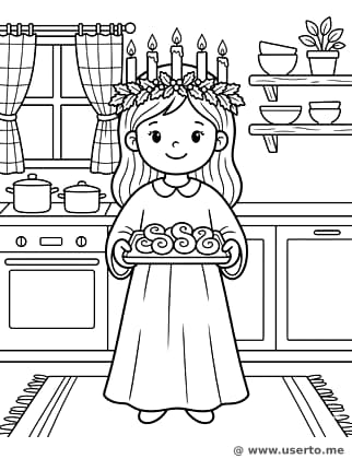 A Cozedura de Pão de Açafrão da Lúcia