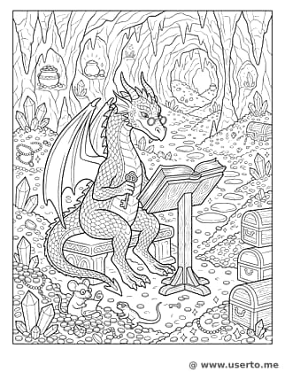 A Biblioteca Secreta do Dragão Sábio