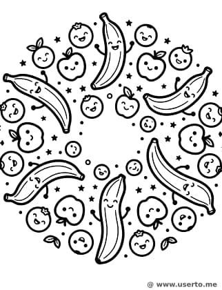 Caleidoscopio de Frutas Bailarinas