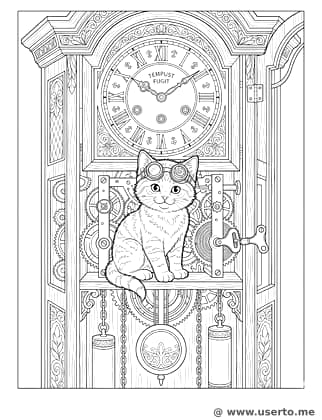 Steampunk Kitty’s Time Machine