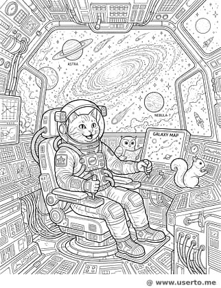 El Gato Cósmico Explorador