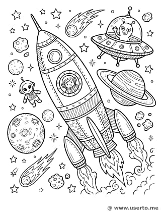 우주 대탐험 로켓