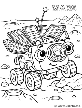 Solar Rover Mars Explorer