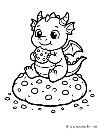 Bebé Dragón Goloso