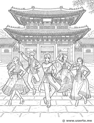 한복 퓨전 뮤직비디오