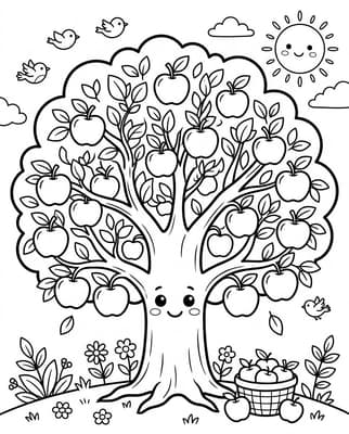 Bountiful Apple Tree