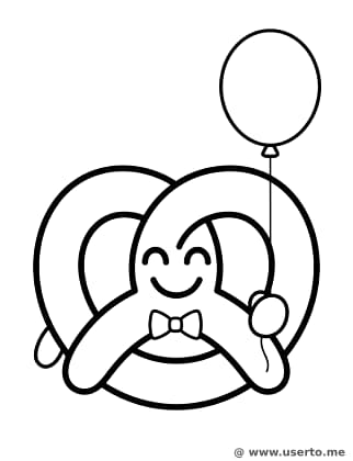 O Balão de Festa do Pretzel