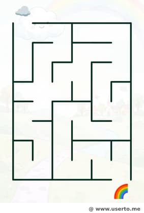 작은 구름의 무지개 여행