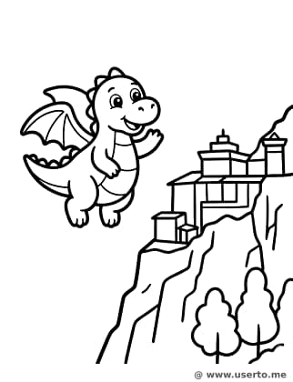 Friendly Dragon at Tiger's Nest