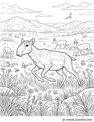 El viaje por la estepa del antílope saiga