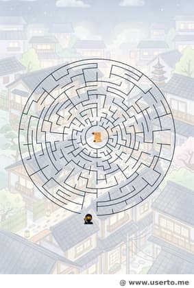 Rastro Sigiloso del Ninja en el Tejado