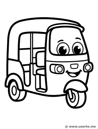 El Simpático Tuk-Tuk de la Ciudad