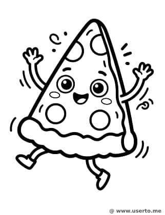 The Dancing Pizza Slice