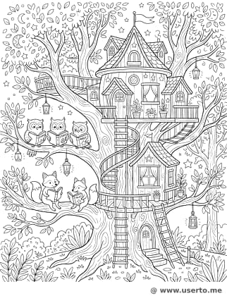 Magical Treehouse Village