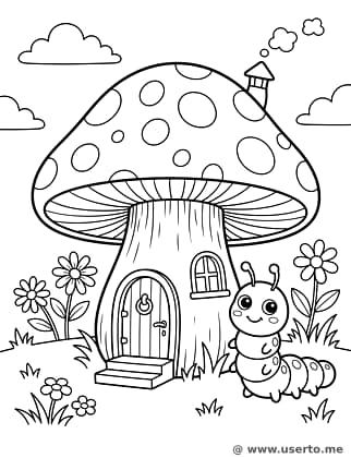 Magical Mushroom House