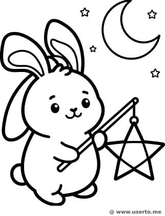 O Desfile de Lanternas do Coelho da Lua