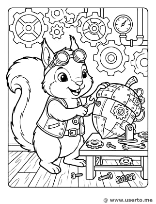 Inventor Squirrel's Workshop