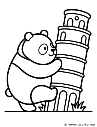 Panda al Rescate de la Torre de Pisa