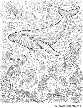 The Glowing Whale of the Deep