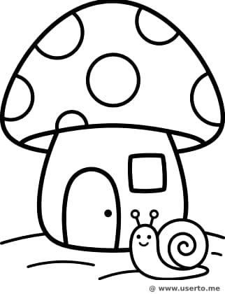 A Casa de Cogumelo do Caracol