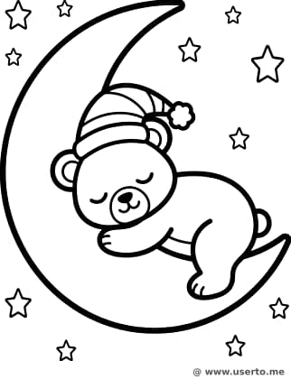 Ursinho Sonolento de Inverno