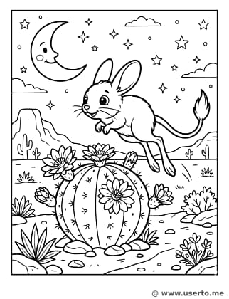 Der Mondsprung der Wüstenspringmaus