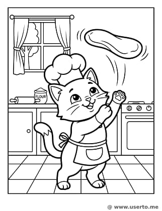 La Fiesta de Pizza de la Gatita Chef