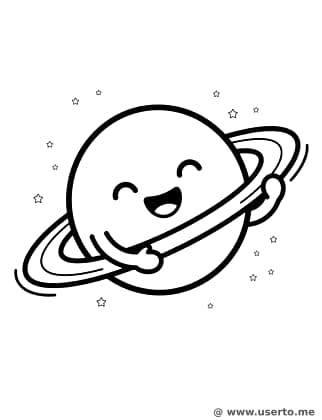 Saturns morgendlicher Hula-Hoop