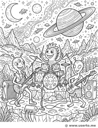 우주 밴드 콘서트