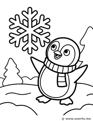 A Primeira Neve do Pequeno Pinguim