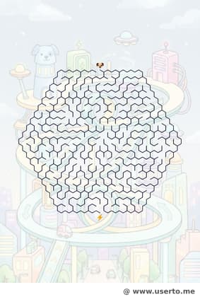 Der Neonstadt-Schaltkreis des Cyber-Welpen