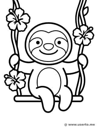 O Baloiço Floral da Preguiça