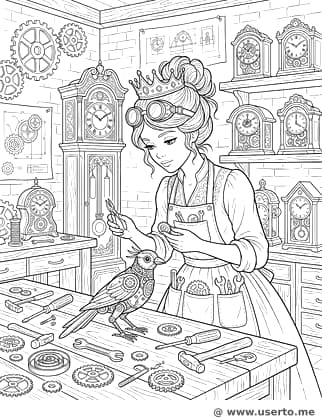 La Princesa Inventora Steampunk