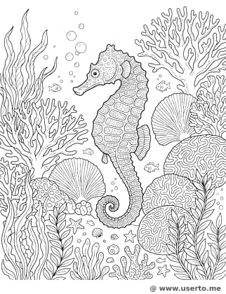 Jungla de Caballitos de Mar Brillantes
