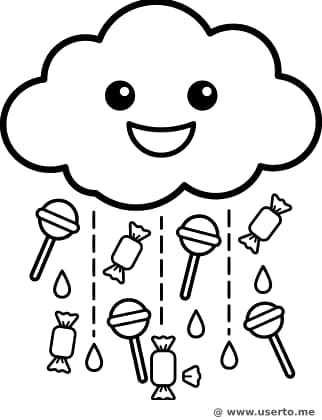 The Candy Rain Cloud