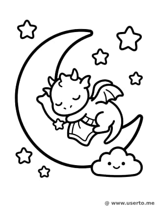 Dragão da Lua Sonolento