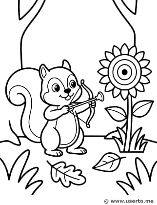 Squirrel's Acorn Archery