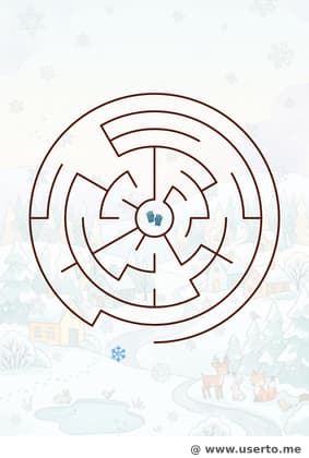 El suave aterrizaje del copo de nieve