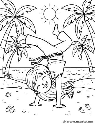 Capoeira Beach Dance