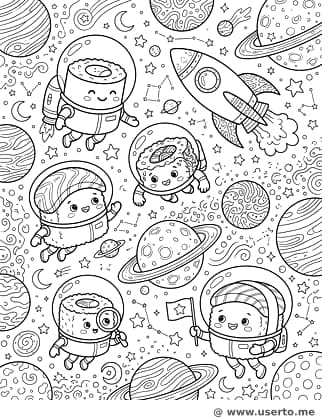 Space Sushi Adventure