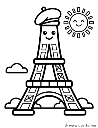 미소 짓는 에펠탑