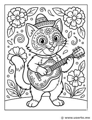 Das Fest der Calavera-Katze