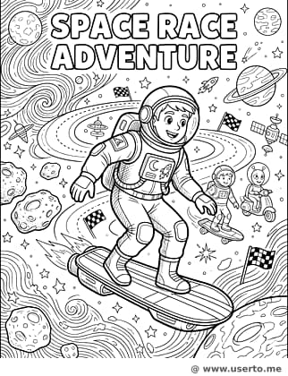 은하계 호버보드 레이스