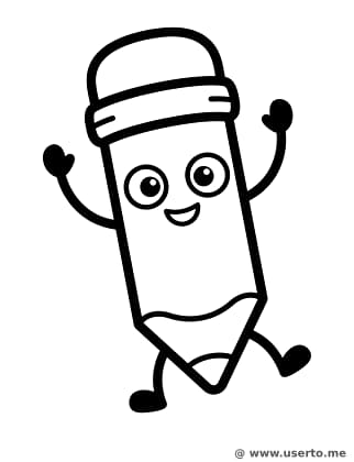 Happy Dancing Pencil