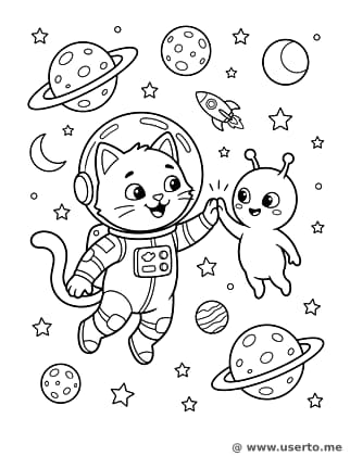 El Gato Explorador Galáctico