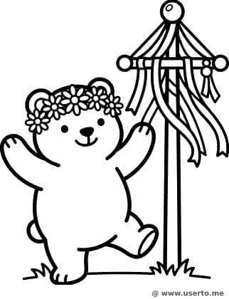 춤추는 하지 곰