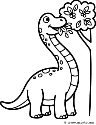 Brachiosaurus Lunch Time
