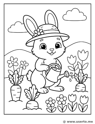 당근 키우는 토끼 요정