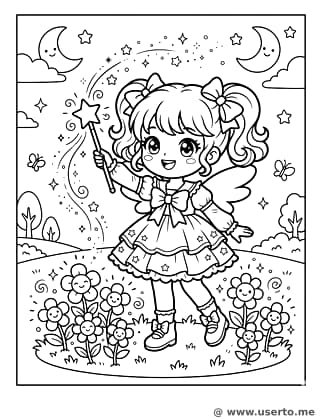 O Jardim Estrelado da Princesa Luna