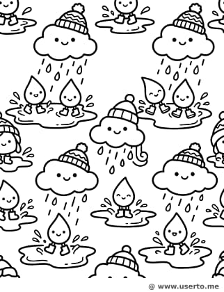 신나는 빗방울 댄스 파티